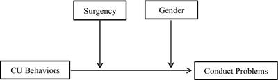 Callous-unemotional behaviors and conduct problems in Chinese preschoolers: the moderating roles of surgency and gender